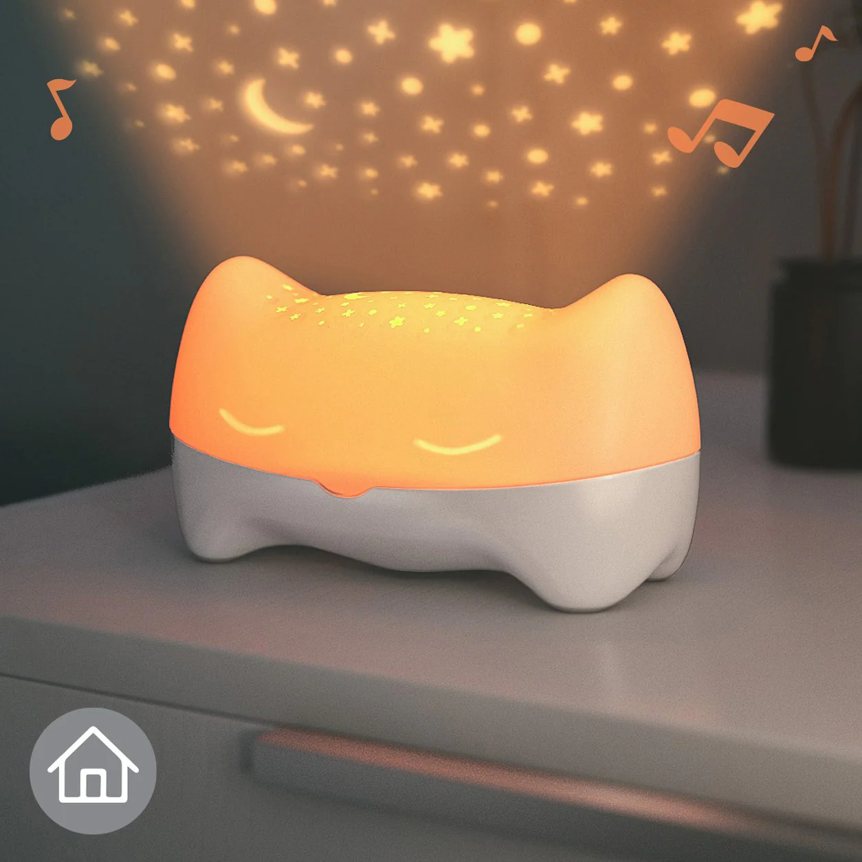 BenBat Hooty 3 in 1 Projector & Soother Baby Sleep Night Light - Image 6