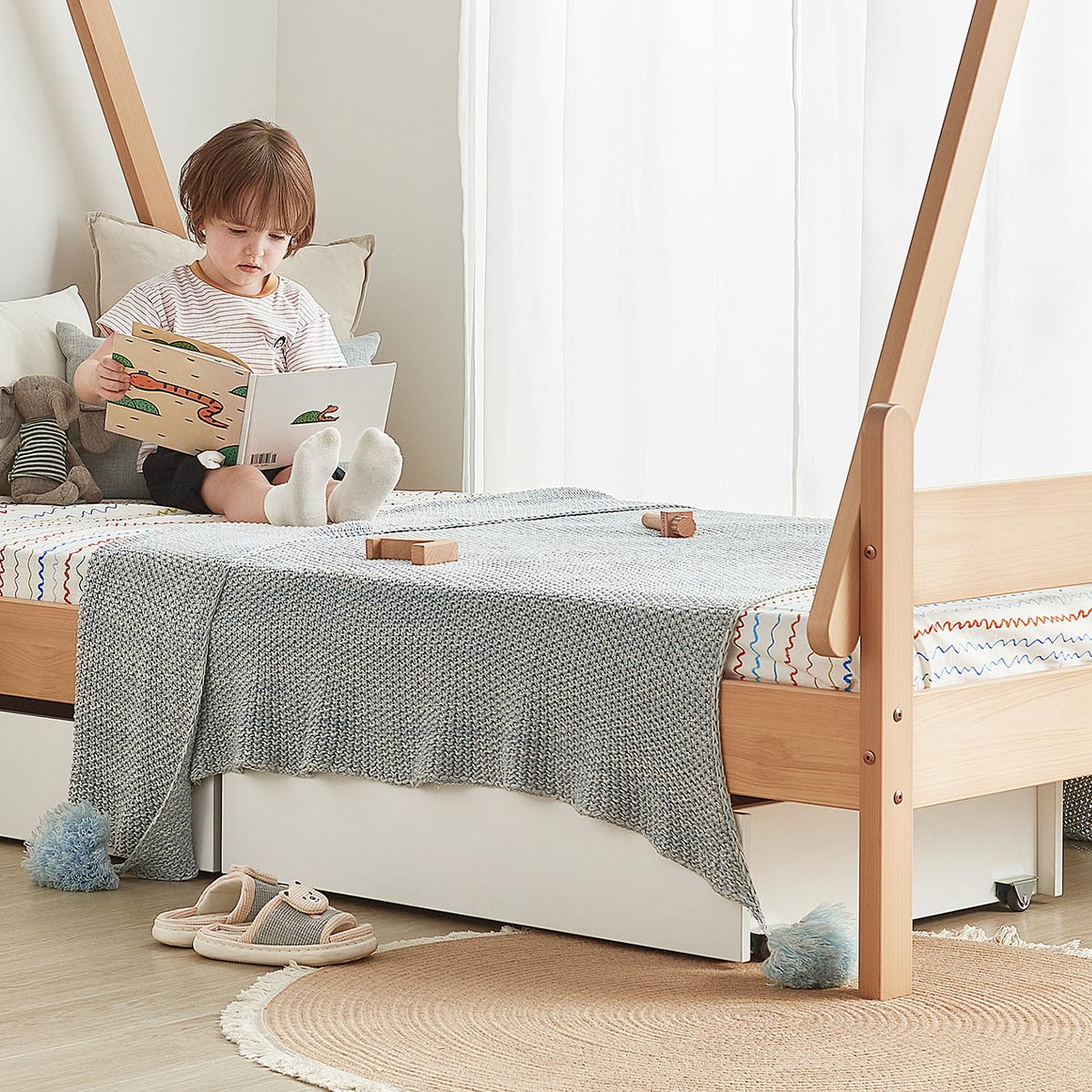 Boori Neat Under Bed Storage Drawer 2pk - Image 6