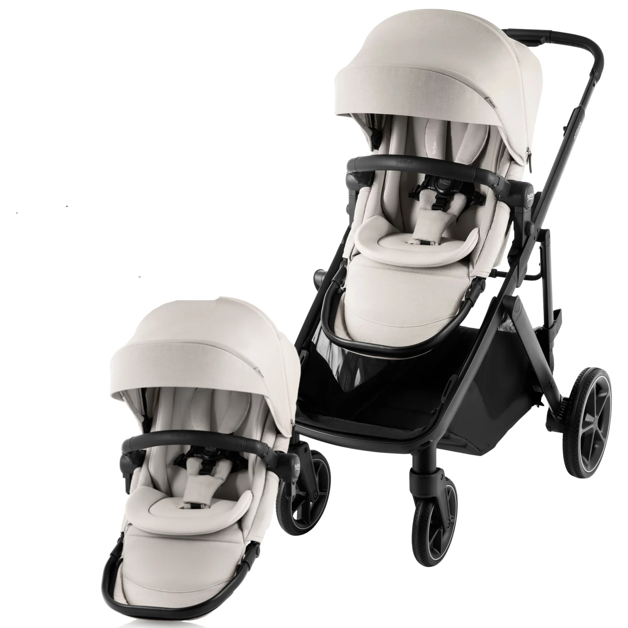 Britax Aptana Stadiam Stroller With Second Seat - Image 55