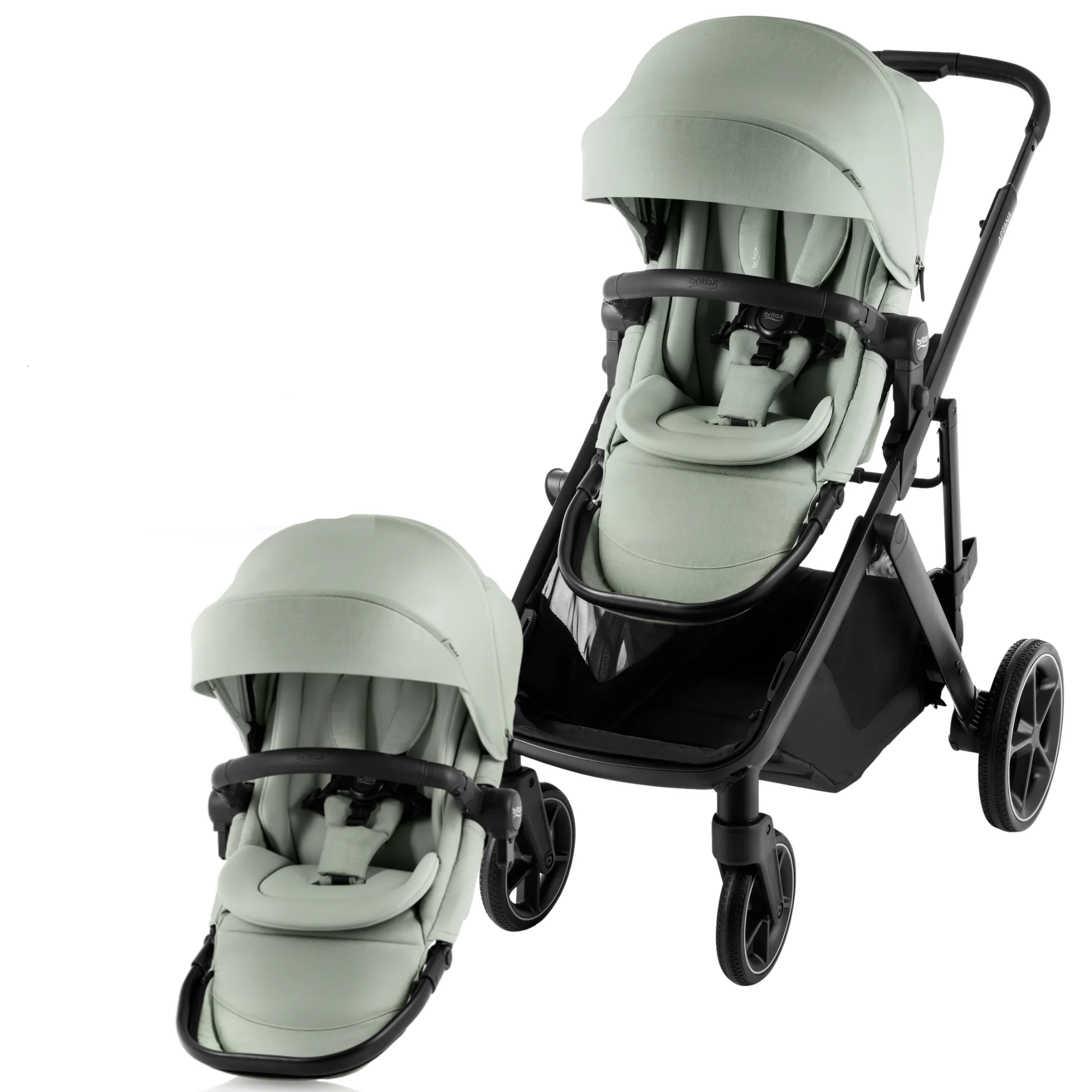 Britax Aptana Stadiam Stroller With Second Seat - Image 56