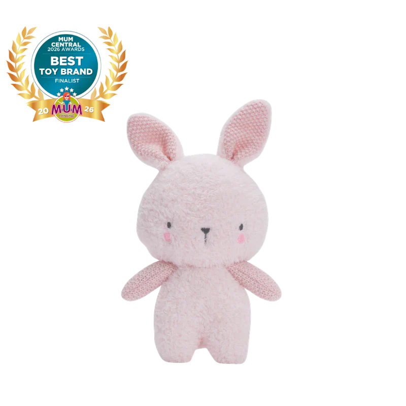 Bubble Knitted Plush Cuddley Toy Lily the Bunny - Image 3