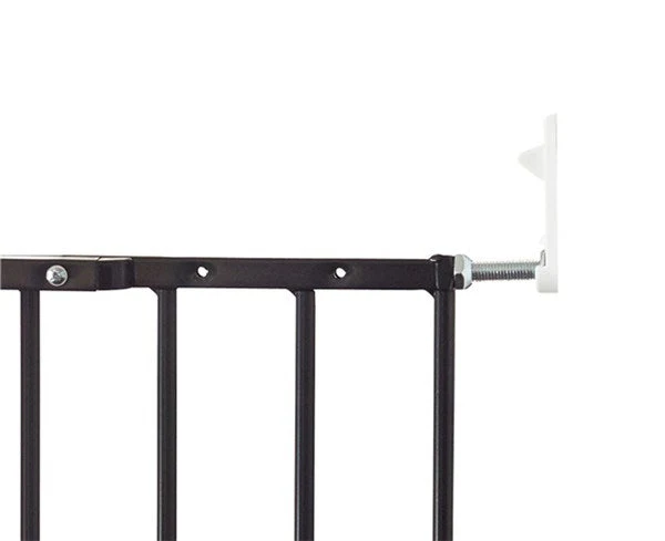 DogSpace CHARLIE extra tall extending metal PET gate BLACK - Image 3