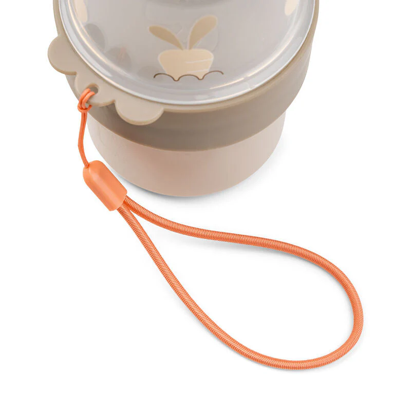 Done By Deer To Go 2-way Snack Container Birdee Sand - Image 3