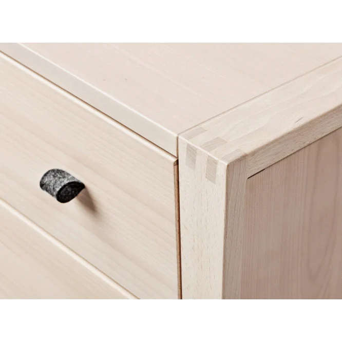 Linea 3 Drawer Dresser Natural - Image 6