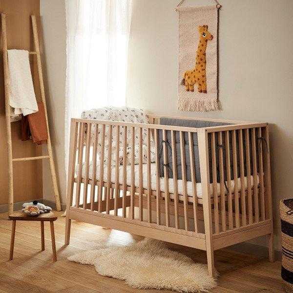 Linea Cot Natural 120cm x 60cm Cot only - Image 11