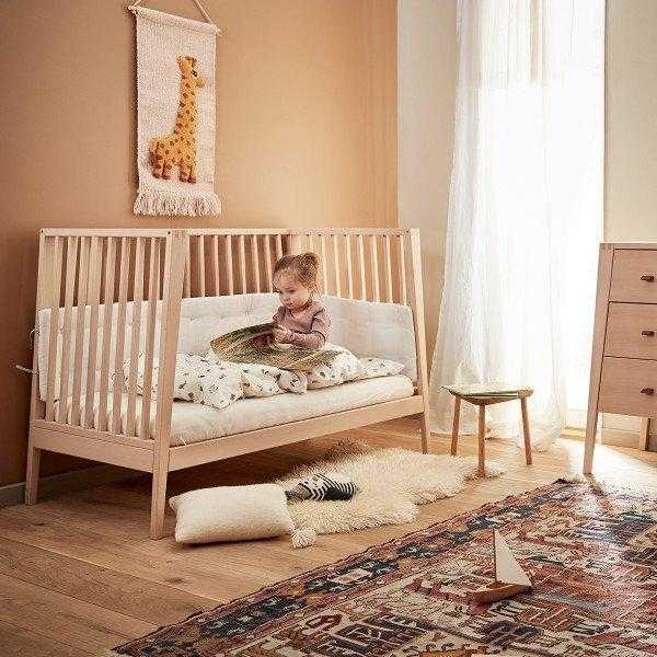 Linea Cot Natural 120cm x 60cm Cot only - Image 12