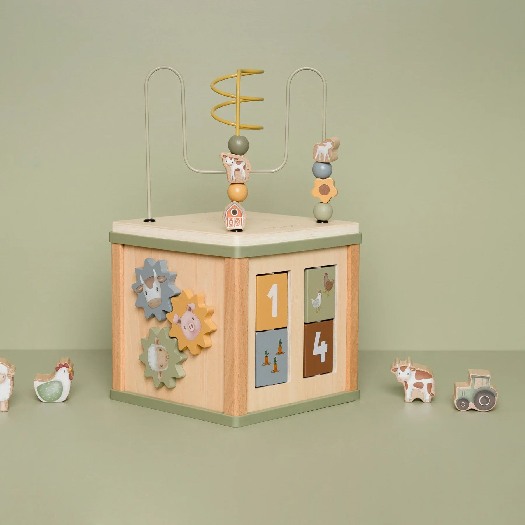 Little Dutch Little Farm Activity Cube - Image 12
