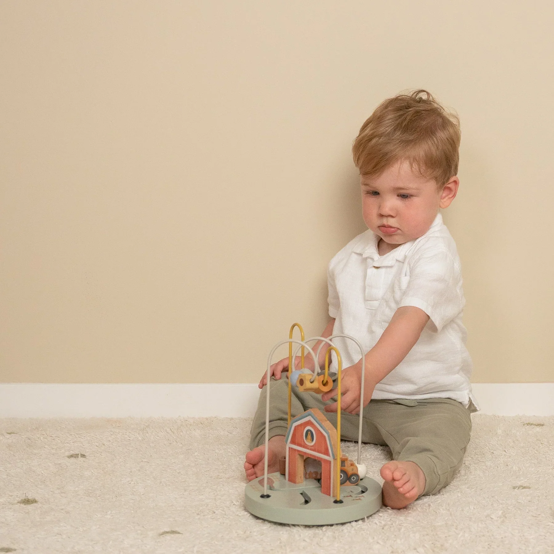 Little Dutch Little Farm Wooden Activity Spiral - Image 4