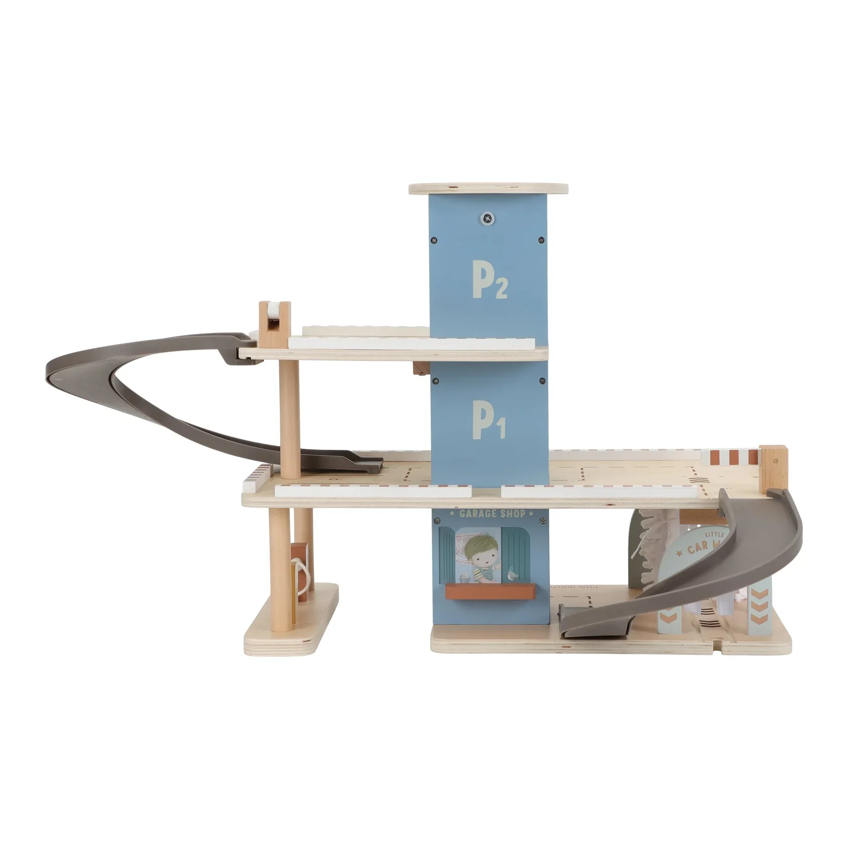 Little Dutch Wooden Play Garage - Image 8