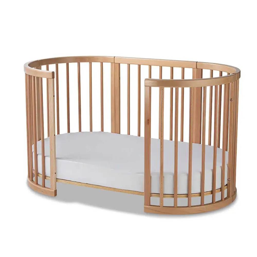 Lolli Sprout 4in1 Cot and mattress Set- NATURAL | Essential Starter Cot Package - Image 6