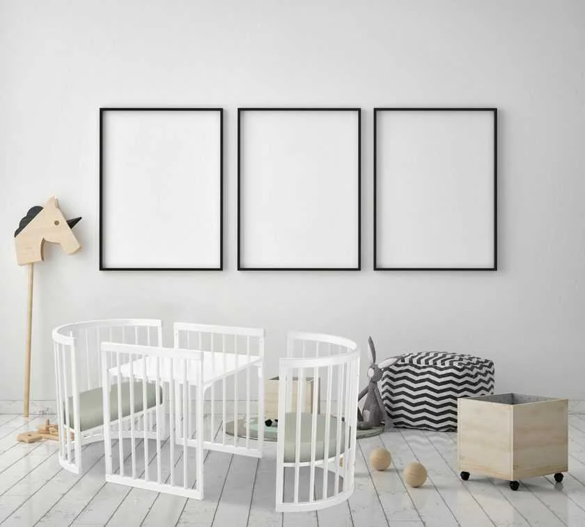 Lolli Sprout 4in1 Cot and mattress Set -WHITE | Essential Starter Cot Package - Image 9
