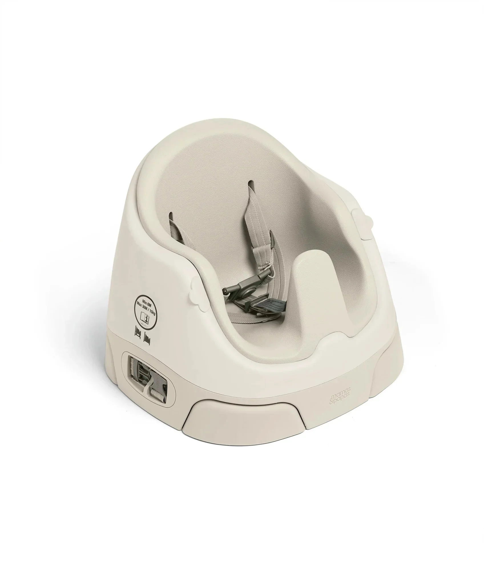 Mamas & Papas Bug 3-in-1 Floor & Booster Seat with Activity Tray-Clay - Image 4