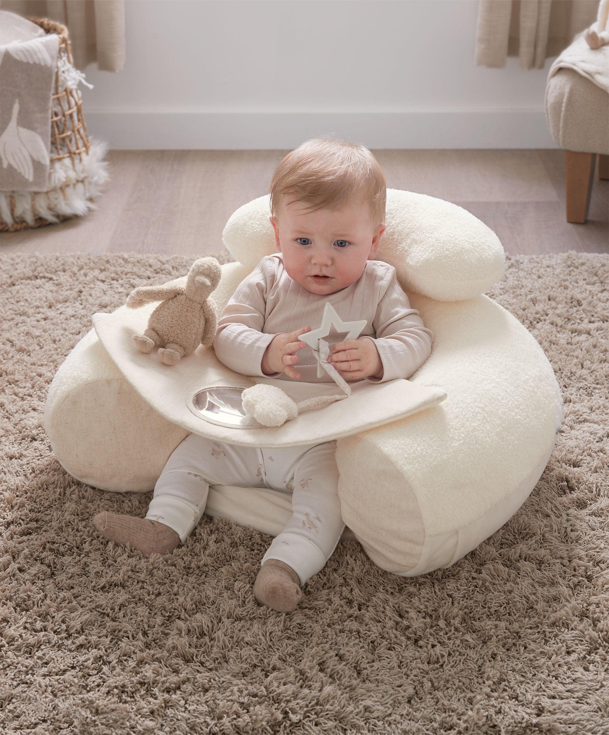 Mamas & Papas Sit & Play Baby Floor Seat - Welcome to the World Duckling - Image 4