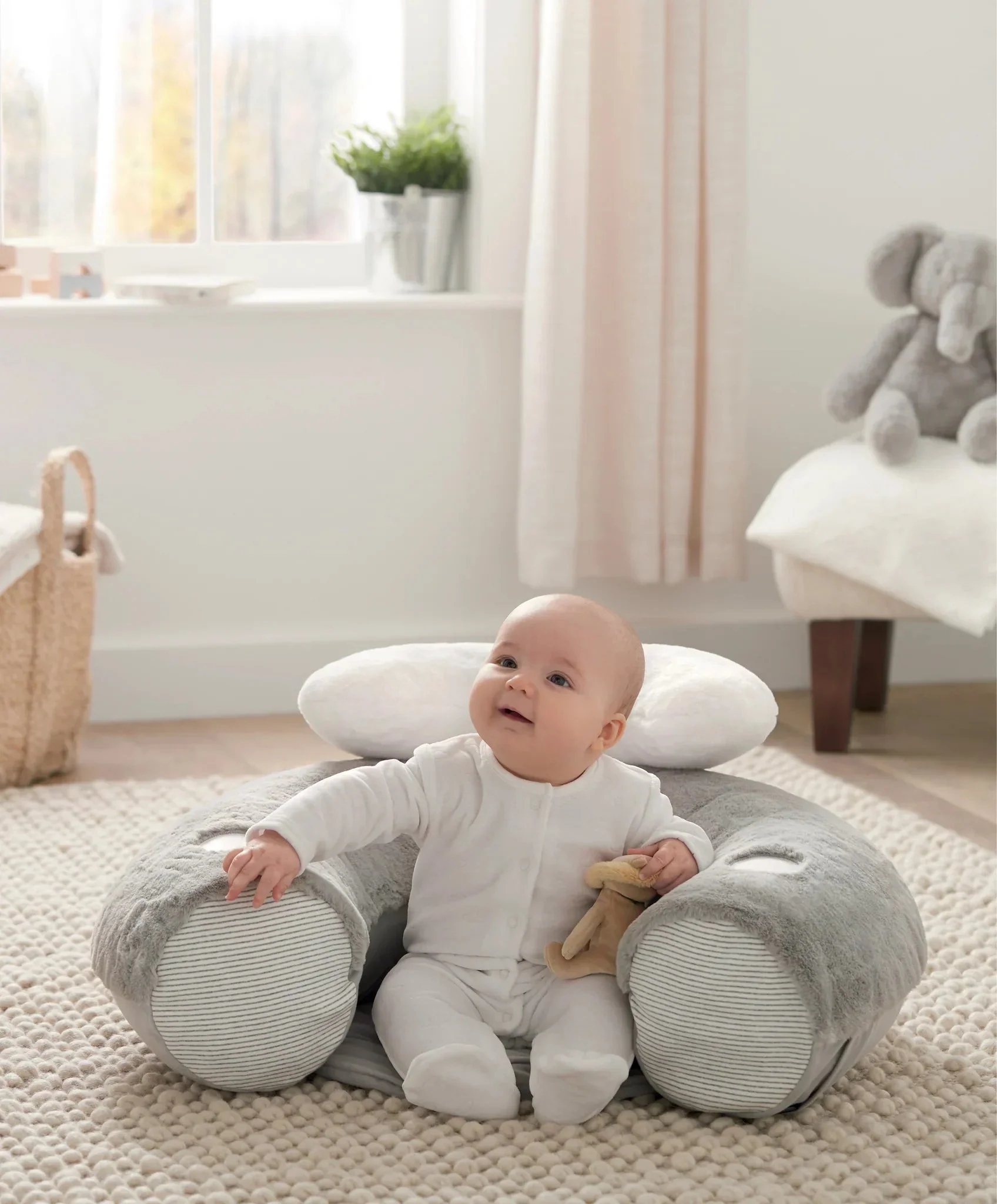 Mamas & Papas Sit &  Play Baby Floor Seat - Welcome to the World - Image 3