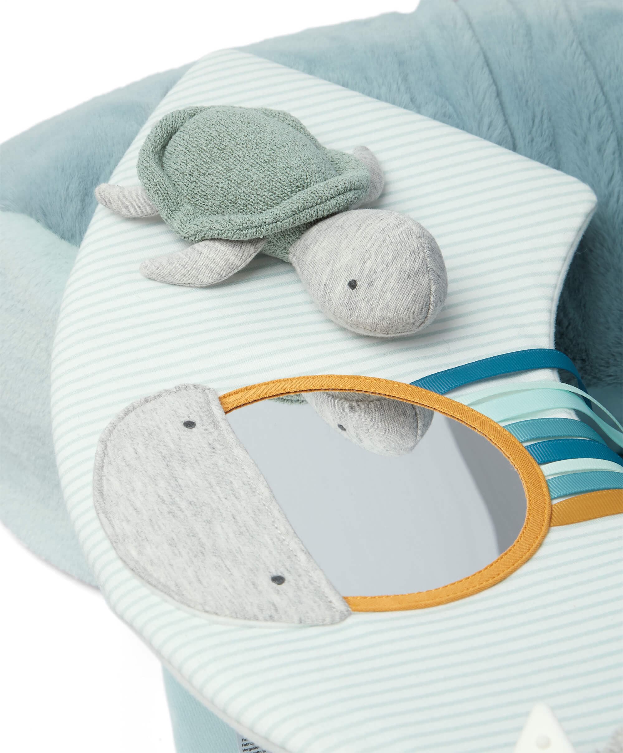 Mamas & Papas Sit & Play Floor Seat - Welcome to the World Blue - Image 7