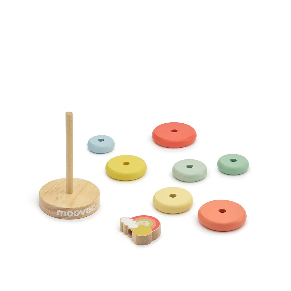 Moover Toys Essentials Wooden Rings - Image 3