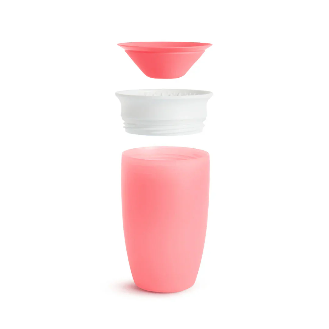 Munchkin 10oz Miracle® 360° Sippy Cup (Pink) - Image 3