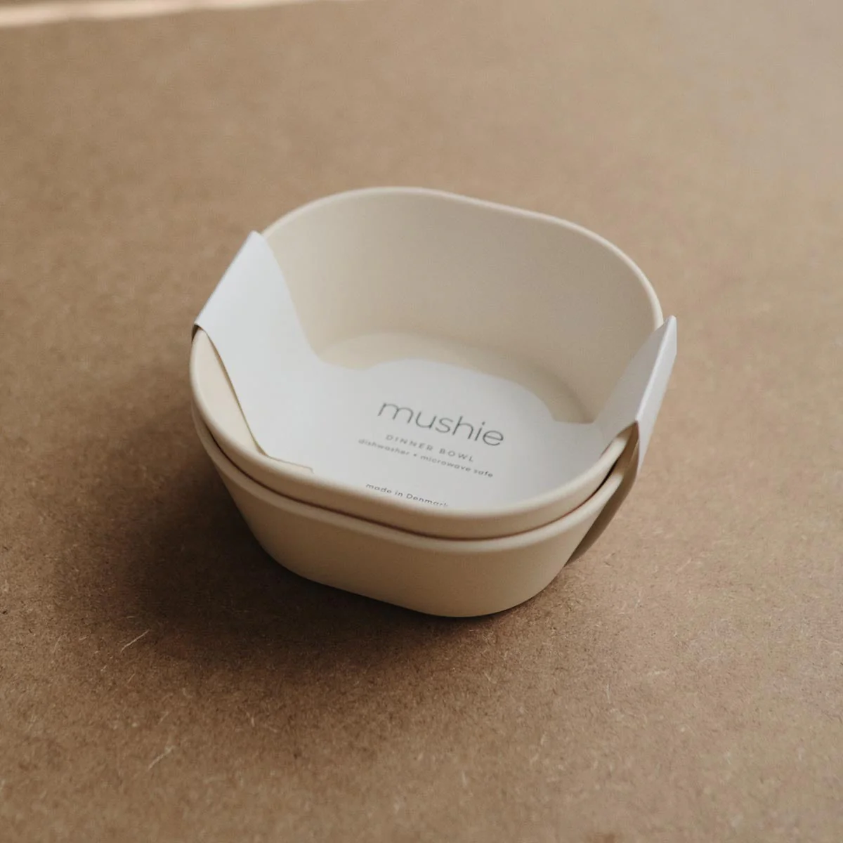 Mushie Square Dinner Bowls 2 Pack - Image 2