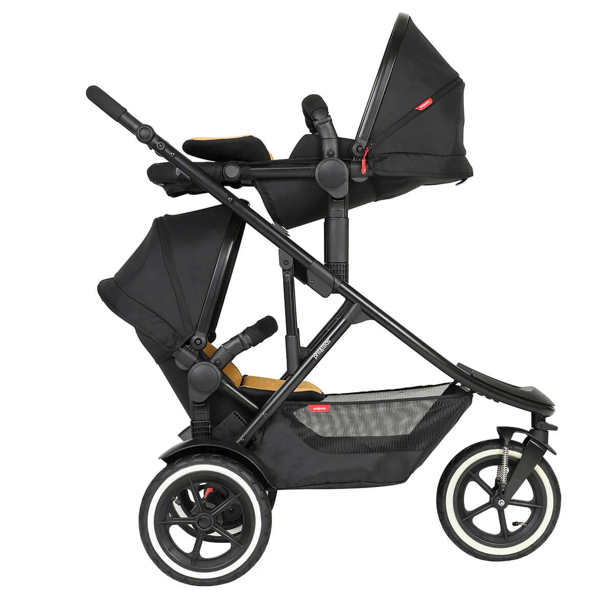 Phil&Teds sport verso sporty& modular inline® DOUBLE Stroller - Image 35