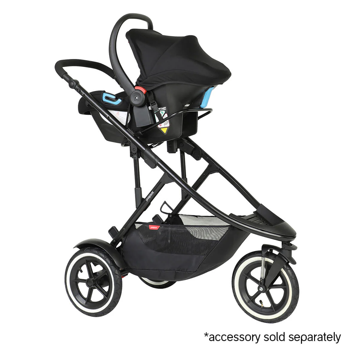 Phil&Teds sport verso sporty& modular inline® DOUBLE Stroller - Image 40