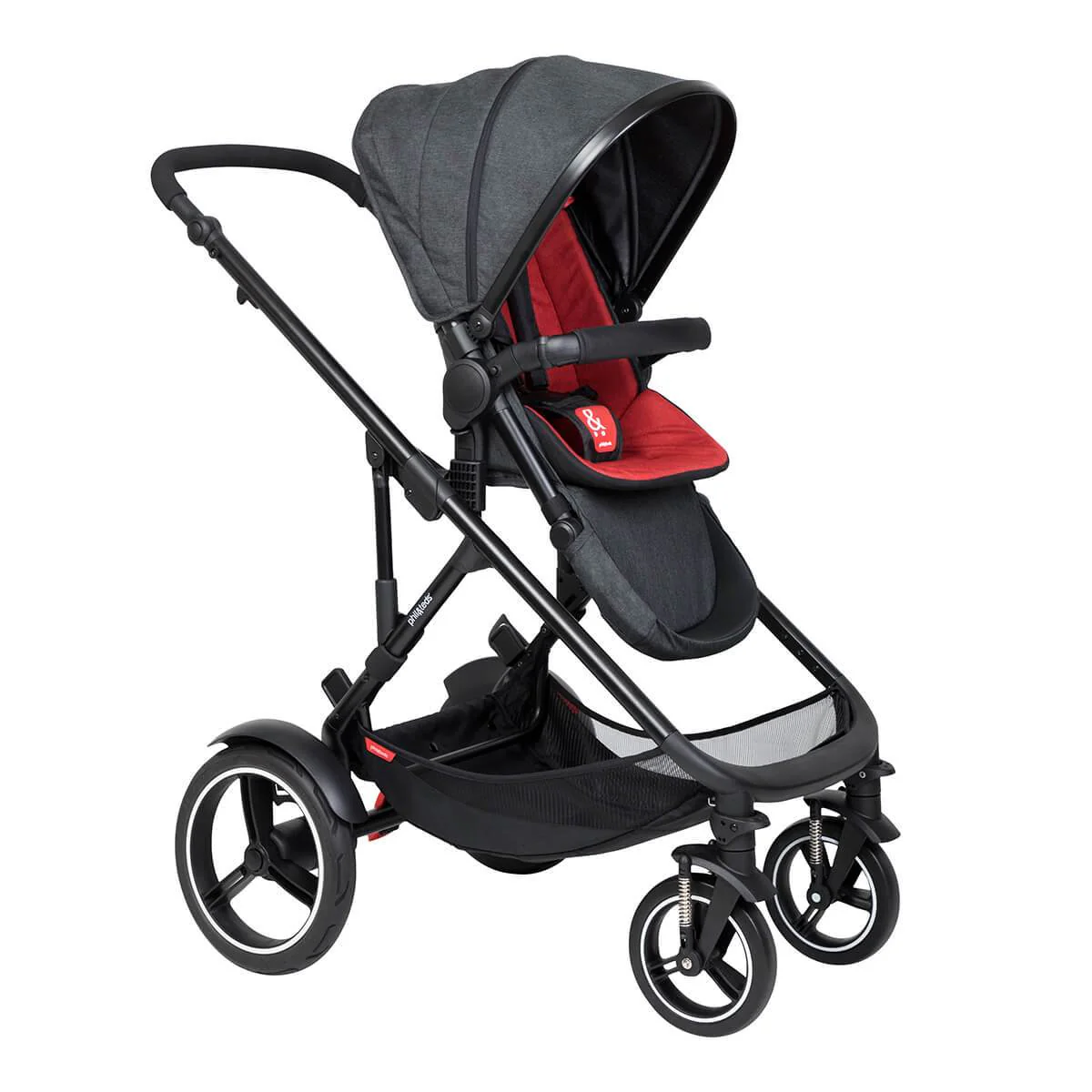 Phil&Teds Voyager modular 4-wheeler DOUBLE Stroller - Image 15