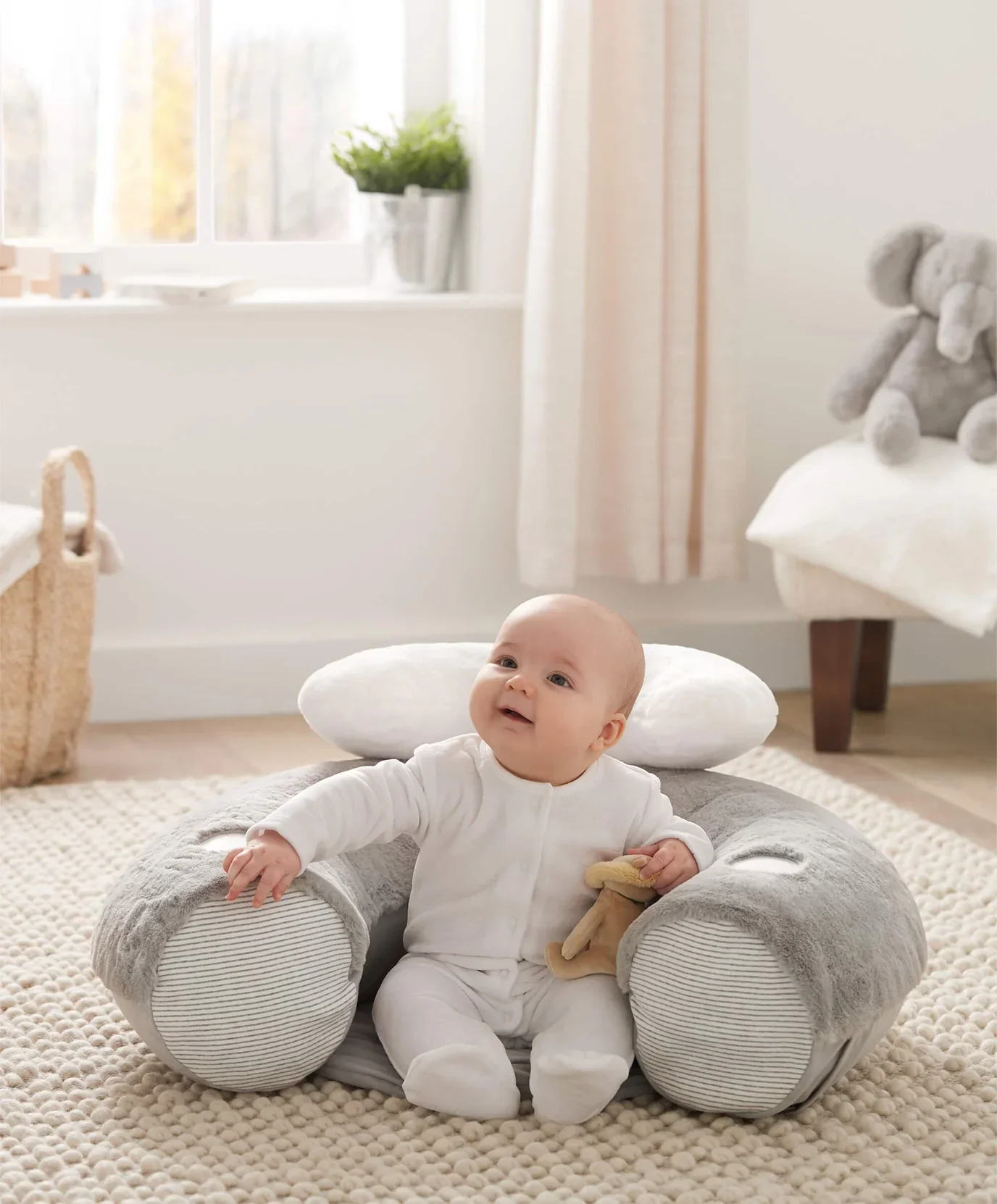 Mamas & Papas Playmat Bundle (3 Pieces) - Welcome to the World Grey - Image 6