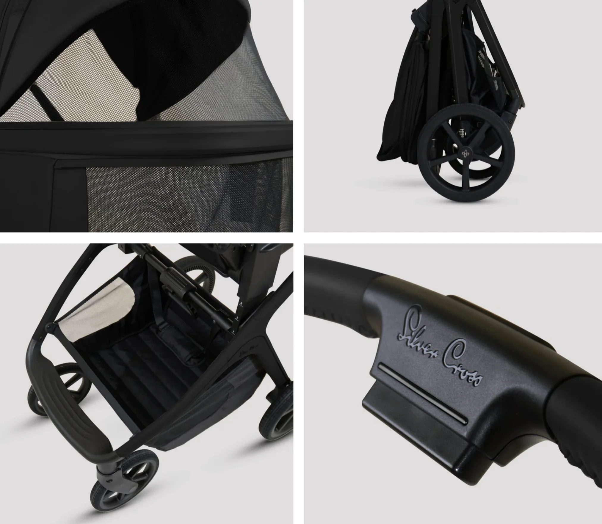 Silvercross Cove Onyx with Carrycot (6 Piece) FREE Phone Holder - Image 7