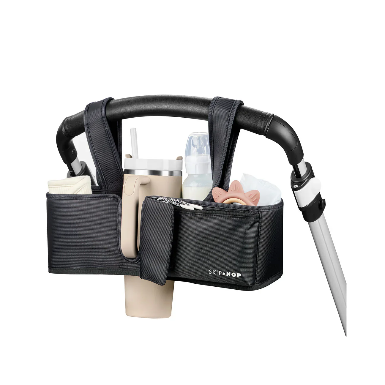 Skip Hop Ultimate Stroller Organiser - Black - Image 14