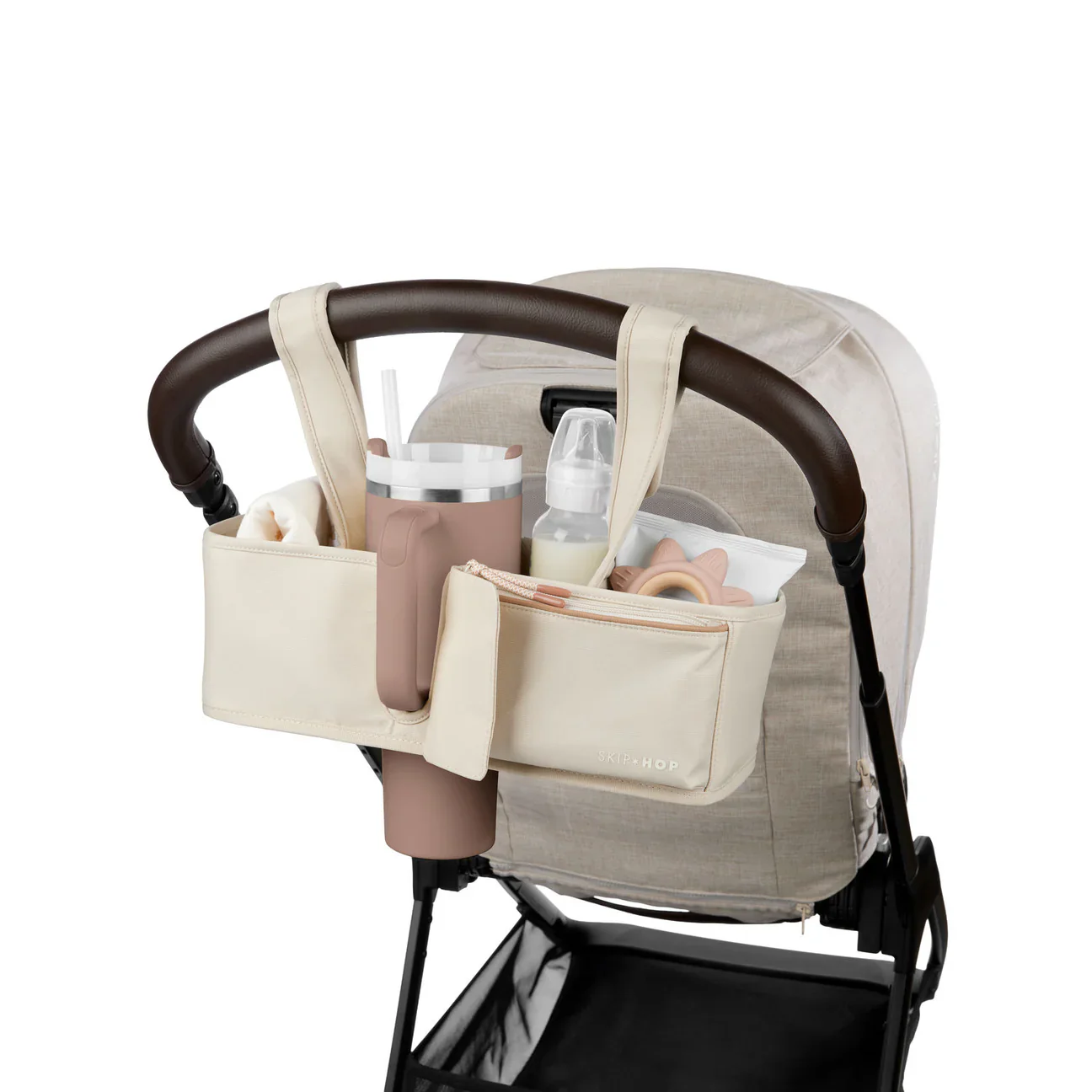 Skip Hop Ultimate Stroller Organiser - Oat - Image 10