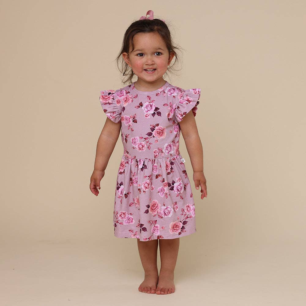 Snuggle Hunny - Blossom Short Sleeve Organic Dress - 0-3 Months (000) - Image 7