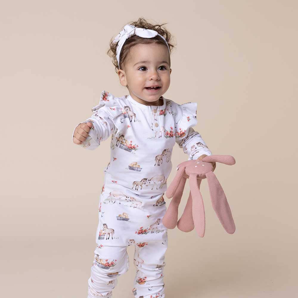 Snuggle Hunny Pony Pals Organic Growsuit - Image 8