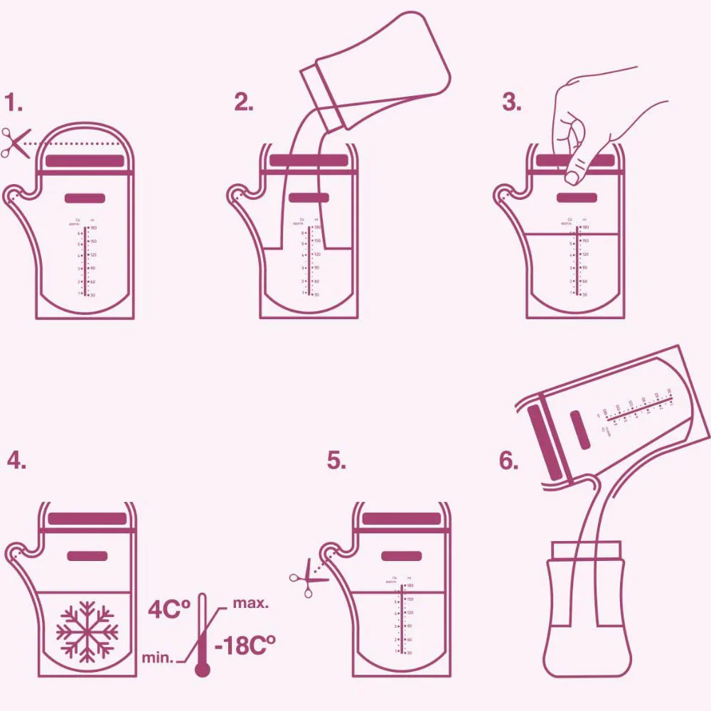 Suavinex Breastmilk Storage Bags - Image 3