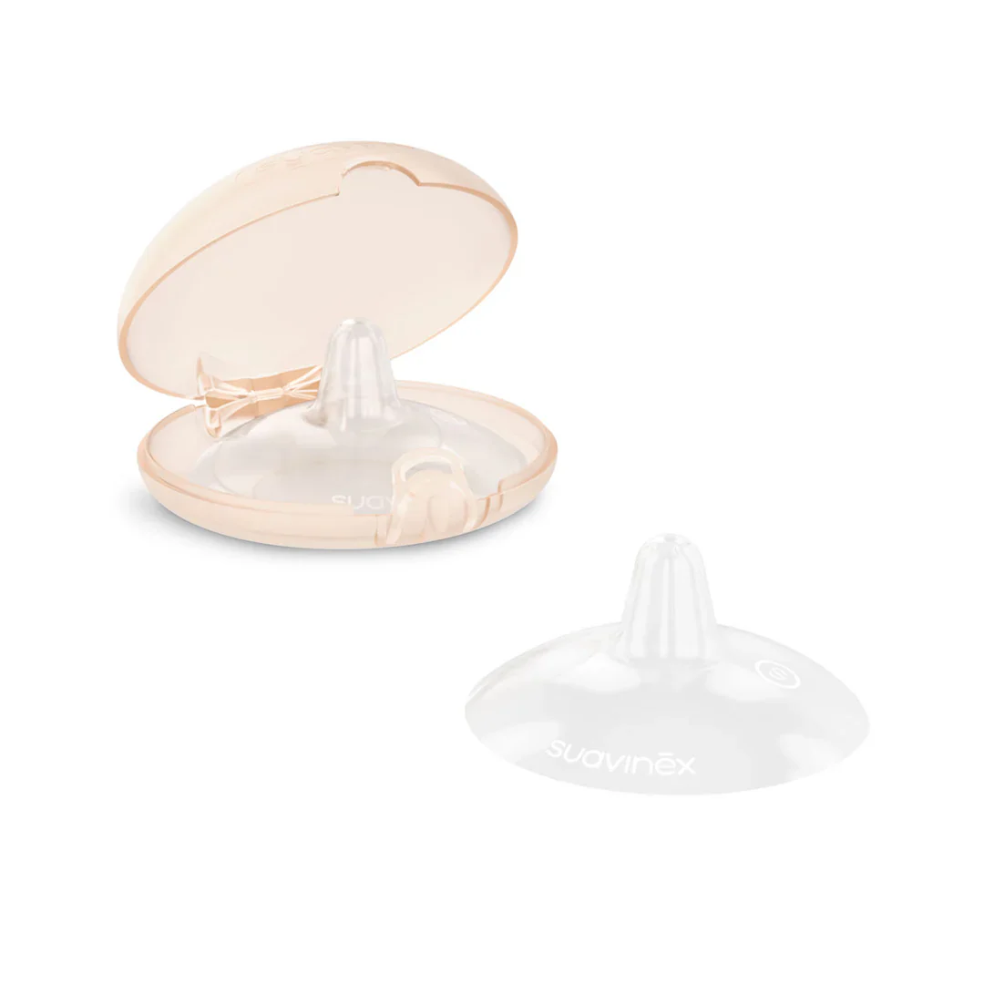 Suavinex Silicone Nipple Shields with Storage Box - S (21mm) - Image 7