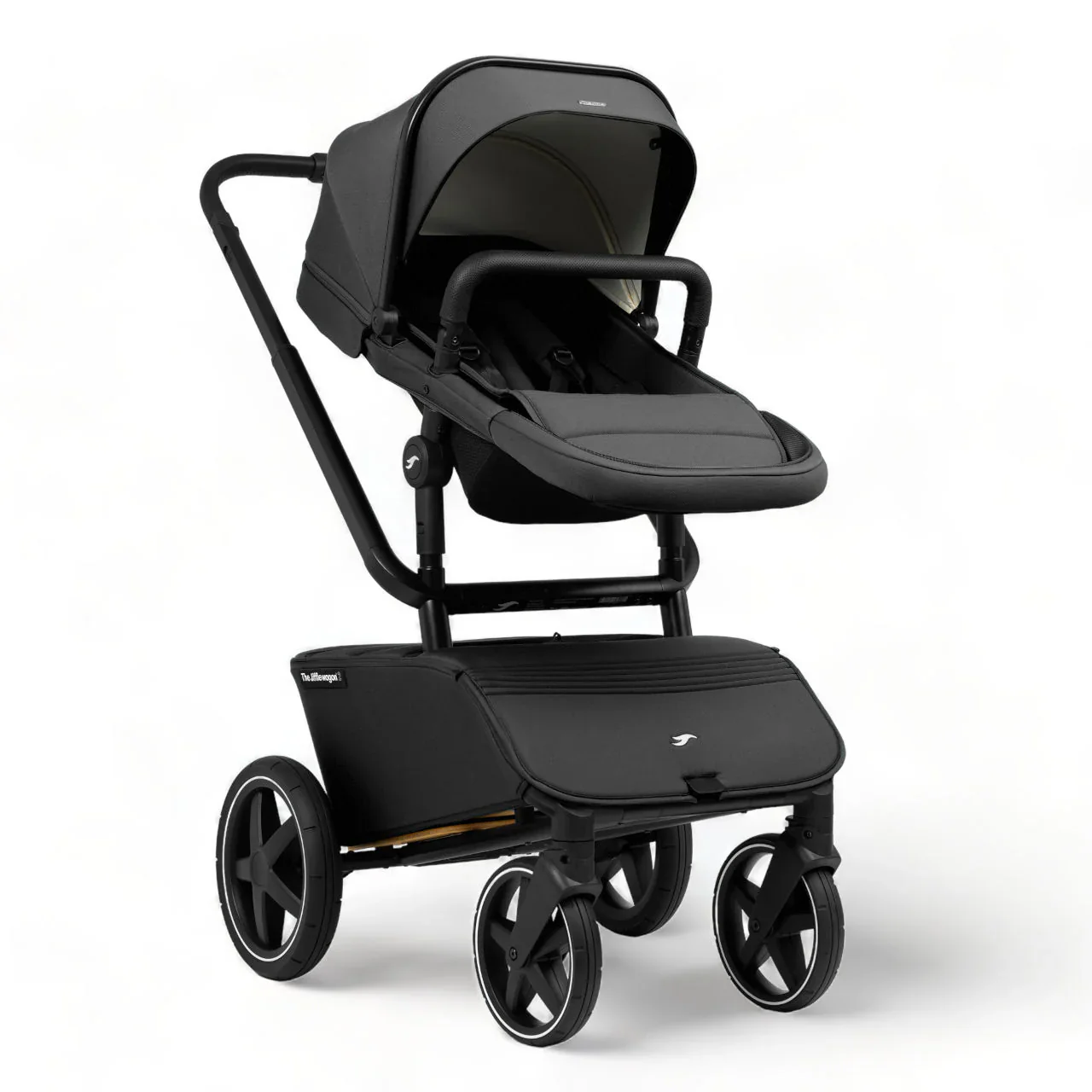 The Jiffle wagon 6 in 1 Stroller BLACK - Image 10