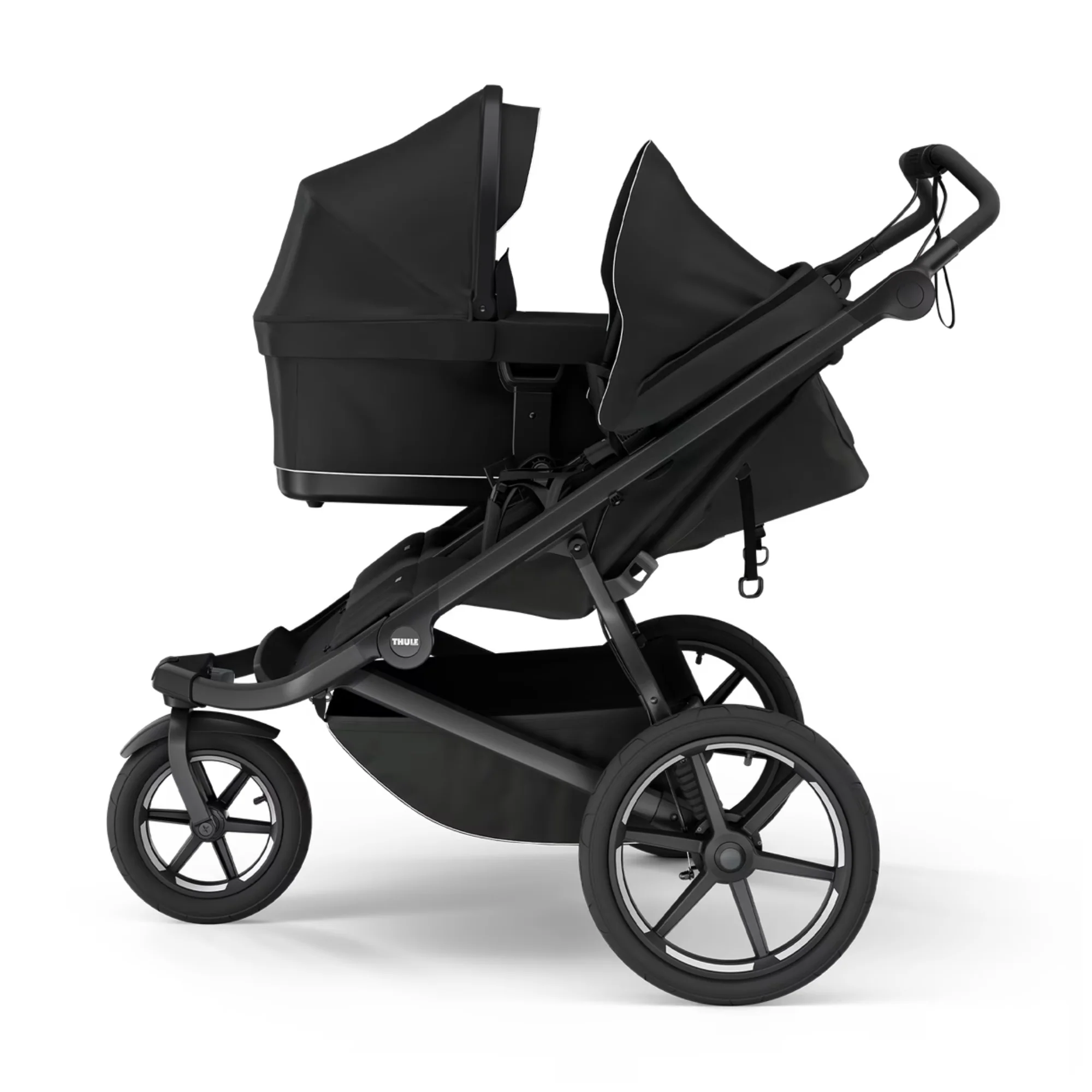 Thule Urban Glide 3 double Stroller + Bassinet | Bonus Gift - Image 6
